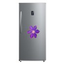 Lila Klemitas Aufkleber – Wetterfester Blüten-Sticker in Zwei Größen