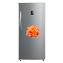 Orange Rose Aufkleber – wetterfeste Blüten-Deko für Fenster & mehr (20 x 20 cm)