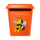 Bienen Aufkleber – lustiger Tier-Sticker für Auto, Fenster & Co. (20 x 25 cm)