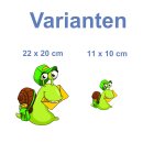 Lustiger Schnecken Aufkleber – Fun Sticker für...