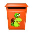 Lustiger Schnecken Aufkleber – Fun Sticker für Auto, Motorrad & Co.