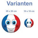 Aufkleber - Frankreich - Sticker wetterfest Autoaufkleber...