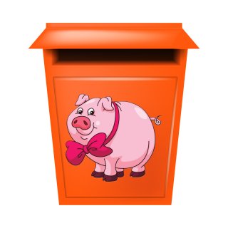 2x Herz-Aufkleber 7,5 Cm – Niedliche Rosa Schweinefarm-Tier-Motive Für Laptop, Kühlschrank & Scrapbooking