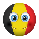 Belgien Aufkleber – wetterfester...