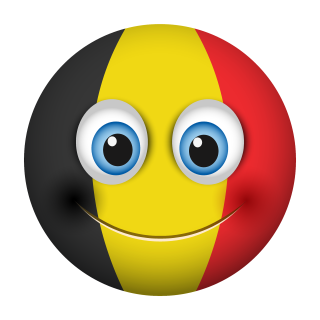 Belgien Aufkleber – wetterfester Länder-Sticker für vielseitige Anwendungen (10 x 10 cm)
