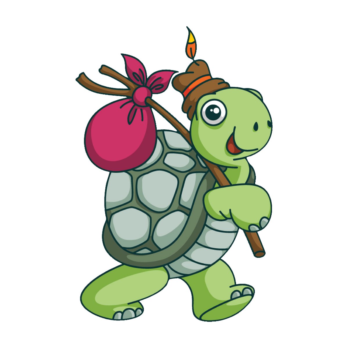 Aufkleber Schildkröte Tiere Sticker Auto Motorrad Carravan wetterfest