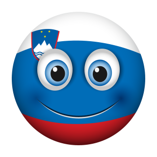 Slowenien Aufkleber – Wetterfeste Sticker für Innen und Außen (10 x 10 cm)