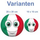 Aufkleber - Italien - Sticker wetterfest Autoaufkleber...