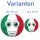 Aufkleber - Italien - Sticker wetterfest Autoaufkleber Fußball Sticker Wohnmobil Fanartikel Mülltonnenaufkleber Wohnwagen Smile Coole Set Car lustige