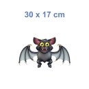 Fledermaus Tier Aufkleber – wetterfester Sticker für Fenster, Auto & Co. (30 x 17 cm)