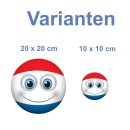 Niederlande Smile Aufkleber – Wetterfester Sticker...