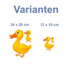 Tier Aufkleber – niedlicher Enten Sticker,...