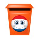 Niederlande Smile Aufkleber – Wetterfester Sticker für Innen und Außen (10 x 10 cm)
