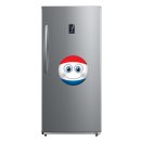 Niederlande Smile Aufkleber – Wetterfester Sticker für Innen und Außen (10 x 10 cm)