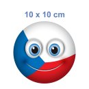 Tschechien Aufkleber – Hochwertige Sticker für vielseitige Anwendungen (10 x 10 cm)
