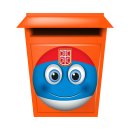 Serbien Aufkleber – Wetterfester Sticker für Innen und Außen