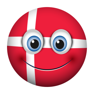 Dänemark Aufkleber – Wetterfester Sticker in verschiedenen Größen