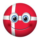 Dänemark Aufkleber – Wetterfester Sticker in...