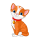 Tier Aufkleber – süßer Katzen Sticker, wetterfest & UV-beständig (16 x 29 cm)