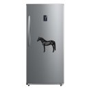 Pferd Aufkleber schwarz – realistischer Hengst Sticker für Auto & Co.