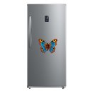 Pfauenauge Schmetterling Aufkleber – bunter Sticker für Auto, Fenster & Co.