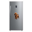 Pudel Tier Aufkleber – wetterfester Hundesticker für Auto, Fenster & Co. (16 x 25 cm)