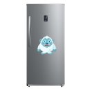 Monster Aufkleber – lustiger Yeti Sticker für Auto, Fenster & mehr (19 x 21 cm)