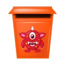 Monster Tier Aufkleber – lustiger Einhorn-Sticker für Auto, Fenster & Co.