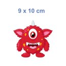 Monster Tier Aufkleber – lustiger Einhorn-Sticker für Auto, Fenster & Co. (9 x 10 cm)
