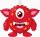 Monster Monster Aufkleber Sticker Tiere Heckscheibenaufkleber selbstklebend Autoaufkleber Dekoration Set Car Wohnwagen wetterfest 9 x 10 cm