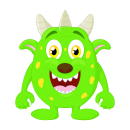 Monster Tier Aufkleber – lustiger Sticker für...