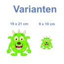 Monster Tier Aufkleber – lustiger Sticker für...