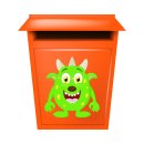 Monster Tier Aufkleber – lustiger Sticker für Auto, Fenster & Co.