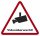 Videoüberwachung Aufkleber – wetterfester Kamera-Sticker für Innen & Außen (20 cm 1 Stück)