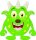 Monster Monster Aufkleber Sticker Tiere Heckscheibenaufkleber selbstklebend Autoaufkleber Sticker für Kinder Dekoration Set Car Wohnwagen wetterfest 19 x 21 cm