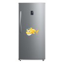 Haifisch Aufkleber – gelber Tier-Sticker für Auto, Fenster & Co.