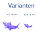 Haifisch Aufkleber – lustiger Tier-Sticker für...