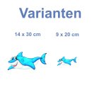 Haifisch Aufkleber – lustiger Tier-Sticker für...