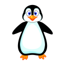 Pinguin Aufkleber – süßer Tier-Sticker für Auto, Fenster & Co.