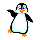 Pinguin Aufkleber – niedlicher Tier-Sticker für Auto, Fenster & Co.