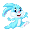 Hase Aufkleber – süßer Kaninchen Sticker...