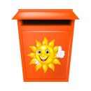 Lustiger Sonnen Aufkleber – Fun Sticker für Auto, Helm & Co.