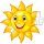 Aufkleber Sticker Sonne Sticker für Kinder selbstklebend Autoaufkleber Bild Dekoration Set Car Motorradhelm Caravan Wohnwagen 20 x 19 cm