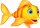 Goldfisch Aufkleber Sticker Heckscheibenaufkleber selbstklebend Autoaufkleber Sticker für Kinder Dekoration Set Car Wohnwagen wetterfest 27 x 19 cm