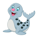 Seelöwe Aufkleber – niedlicher Tier-Sticker für Auto, Fenster & mehr