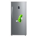 Lustiger Gurke Fun Aufkleber – wetterfester Cartoon-Sticker für Auto & Co. (10 x 12 cm)