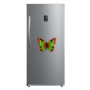 Smile Schmetterling Aufkleber – bunter Sticker für Auto, Fenster & Co. (12 x 9 cm)