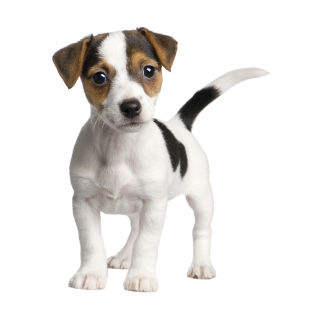 Jack Russell Terrier Aufkleber – realistischer Hundesticker für Auto, Fenster & Co.