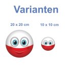 Polen Aufkleber – wetterfester Sticker für...