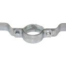 Rohrschelle DN76 verzinkt – für 76 mm Rundrohr mit 500 mm Bohrlochabstand (5 Stück)